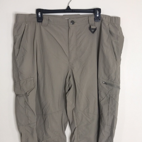 Columbia PFG Omni shield sun protection mens convertible pants size 40x32 - Picture 2 of 13